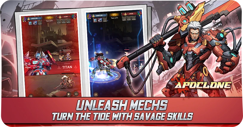 Unleash Mechs. Turn the Tide with Savage Skills.