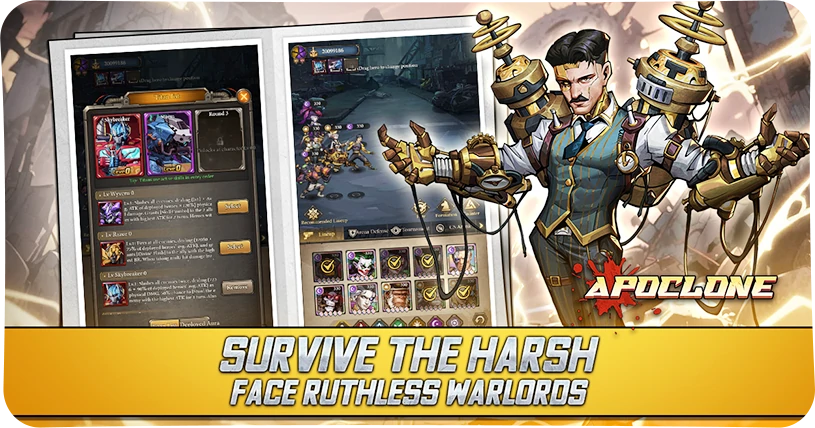 Survive the Harsh. Face Ruthless Warlords.